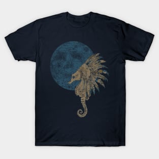 seahorse by the moon T-Shirt